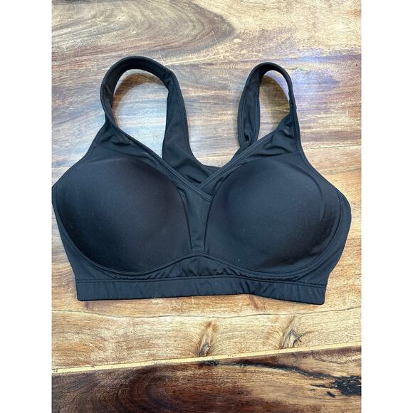 Calia by Carrie Underwood Black Fixed Cup shaped Support Sports Bra Size Medium - Picture 1 of 6